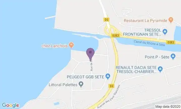 Localisation Coudiere Muriel