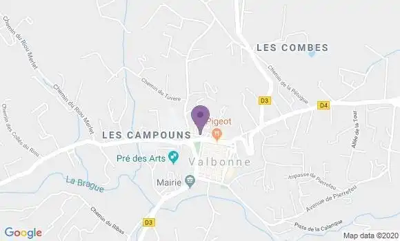 Localisation Fauroux Bernard