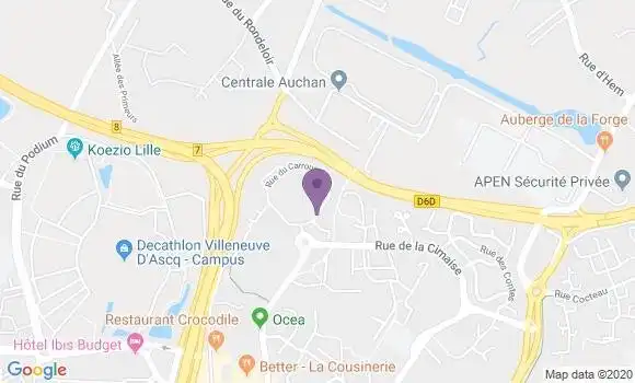 Localisation Degardins Renald