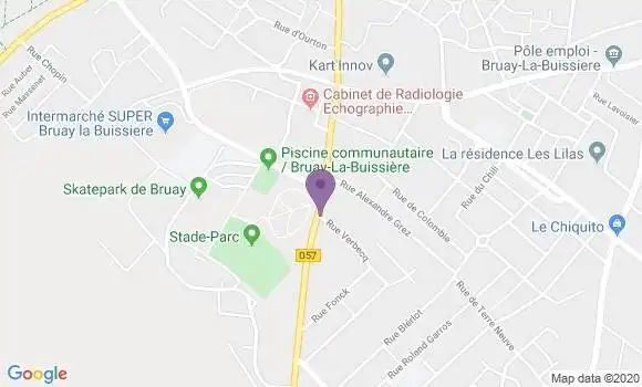 Localisation Jaskina Daniel