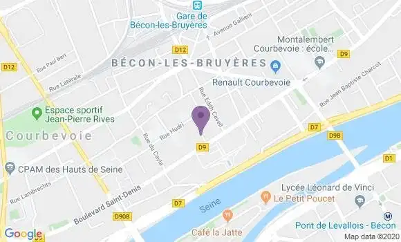 Localisation Huet Denis