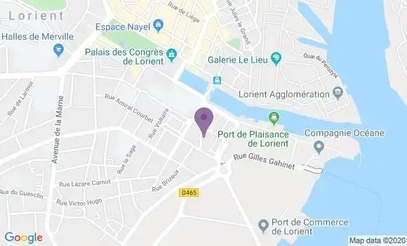 Localisation Maurand Eric