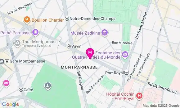 Localisation Mtre Anselmi Eva