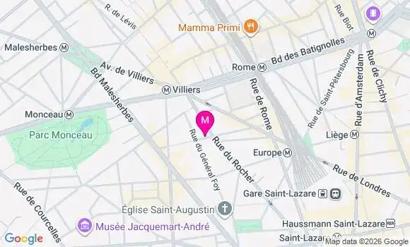 Localisation Mtre Biaujaud Armande