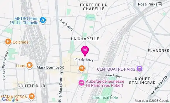 Localisation Mtre Levesque Louise