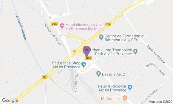 Localisation Mtre Forcade Edith