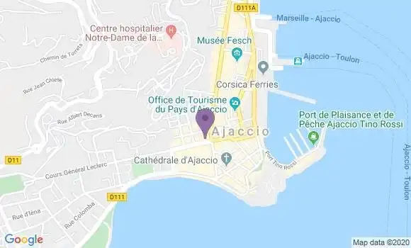 Localisation Mtre Giovannangeli Antoine