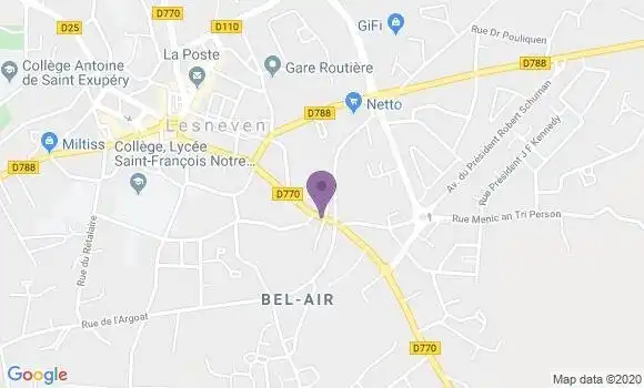 Localisation Mtre Chomel Luc