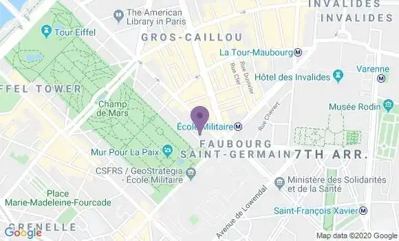 Localisation Mtre Chauveau Isabelle
