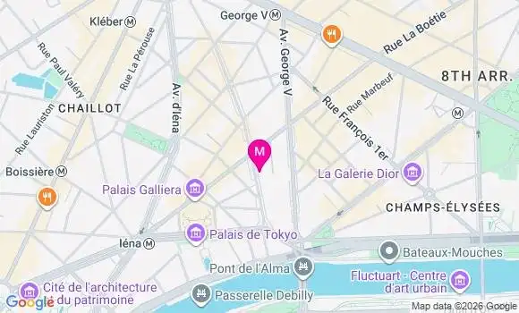 Localisation Mtre Denis Charlotte