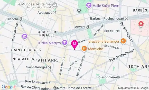 Localisation Mtre Sergeant Emilie