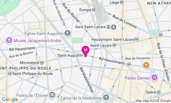 Localisation Mtre Roussel Agathe
