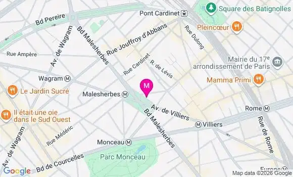 Localisation Mtre Duport Hugo
