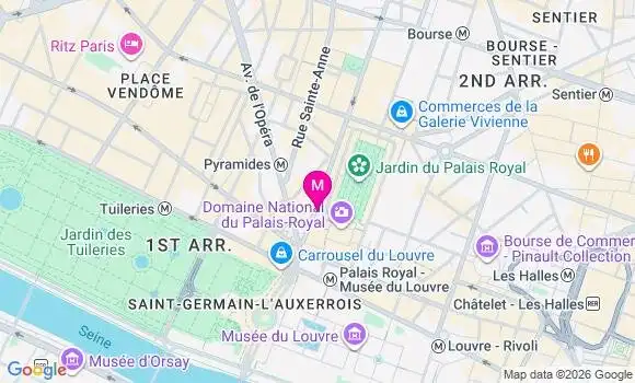 Localisation Mtre Prunier Lauren