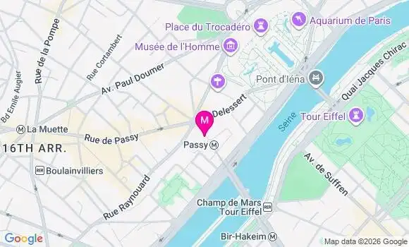 Localisation Mtre Gauvin Charlotte