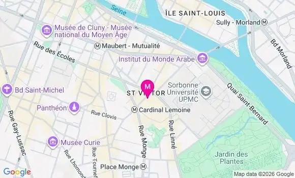 Localisation Mtre Bourlier Julie