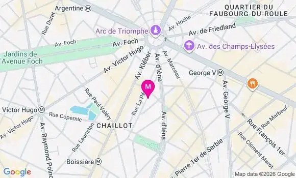 Localisation Mtre Debret Bertille