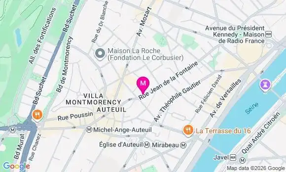 Localisation Mtre Cuny Baptiste