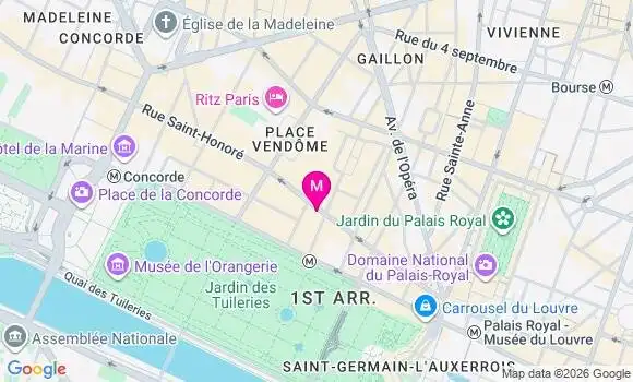Localisation Mtre Vallee Camille