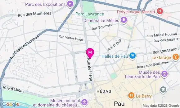 Localisation Mtre Baucou Fabienne
