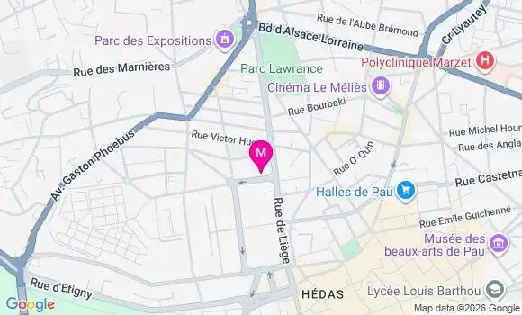 Localisation Mtre Bordanave Vignau Delphine