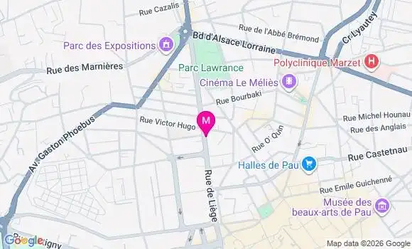 Localisation Mtre Cambeilh Bruno