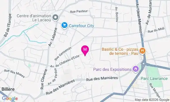 Localisation Mtre Chicoine Marie