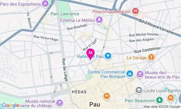 Localisation Mtre Cocrelle Mathelie Patricia