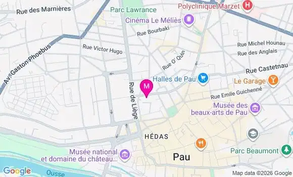 Localisation Mtre Dallas Roxane