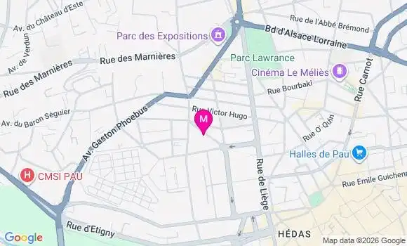 Localisation Mtre Haramboure Laetitia