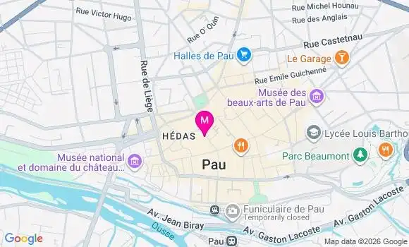 Localisation Mtre Hippert Pascal