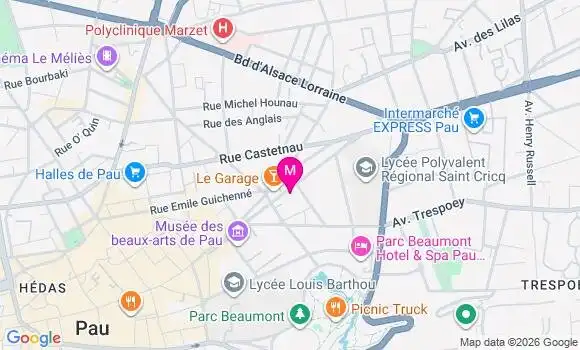 Localisation Mtre Iriart Otxanda