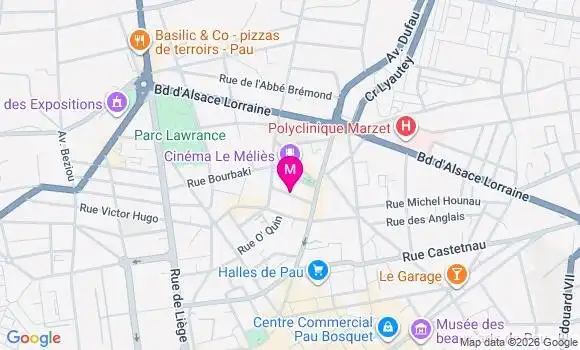 Localisation Mtre Lamarque Choy Christine