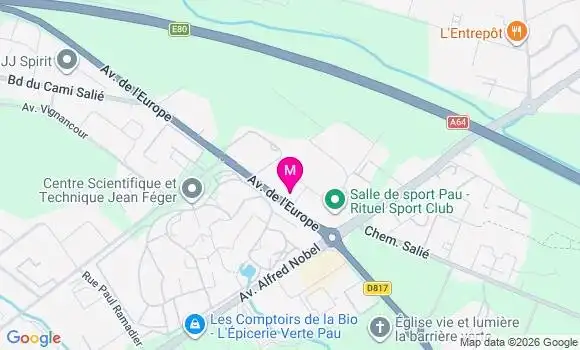 Localisation Mtre Lapeyre Fabien