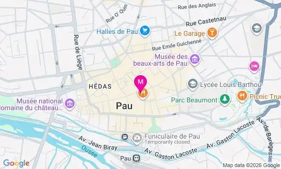 Localisation Mtre Roy Lahore Pauline