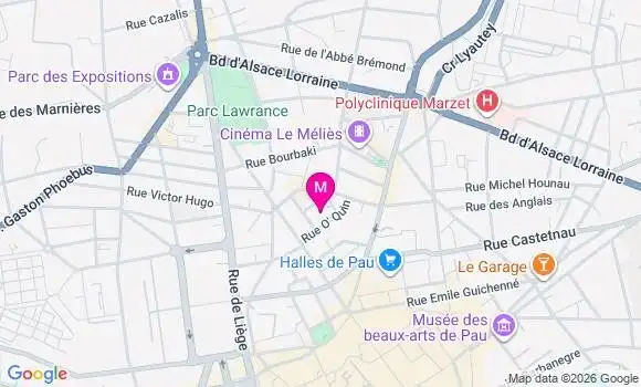 Localisation Mtre Trespoey Victor
