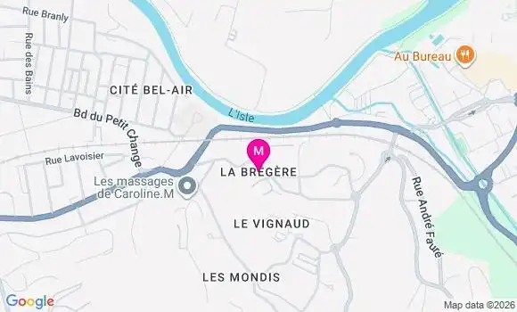 Localisation Mtre Brus Marie Laurence