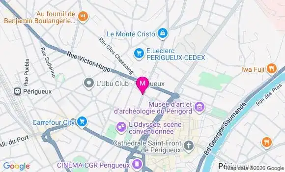 Localisation Mtre Herbreteau Julie