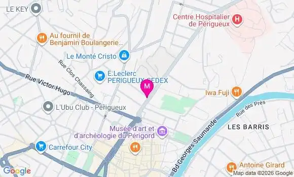 Localisation Mtre Roc Cédya