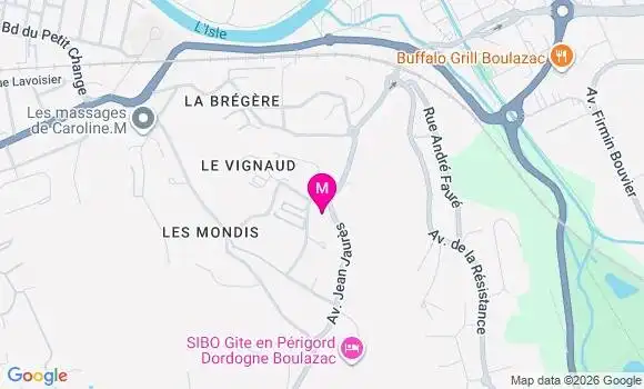 Localisation Mtre Youbo Lou