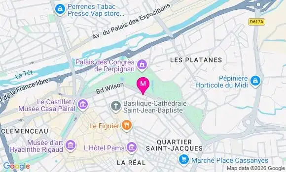 Localisation Mtre Carreras Antoine