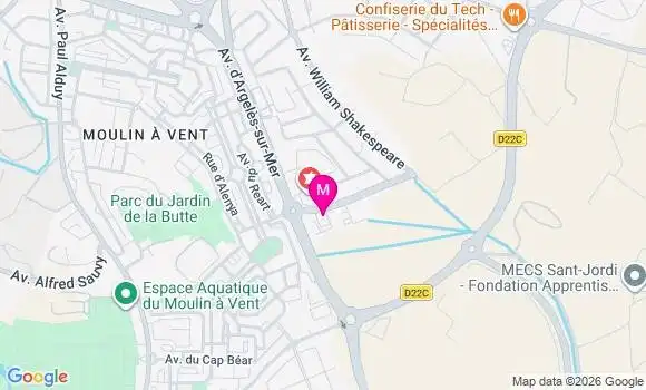 Localisation Mtre Cauquil Fabien