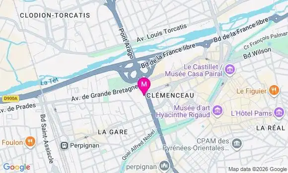 Localisation Mtre Diaz Nicolas