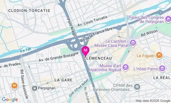 Localisation Mtre Jacques Aude