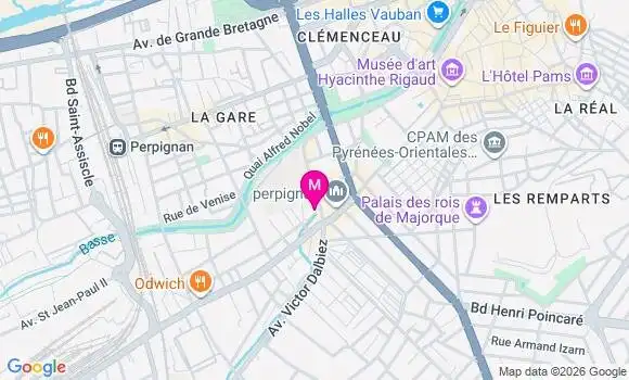 Localisation Mtre Lemarechal Céleste