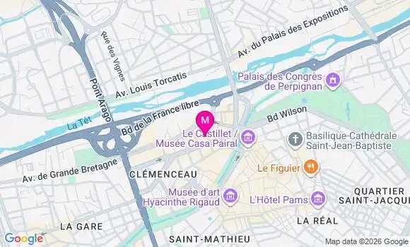 Localisation Mtre Maynard Laurent