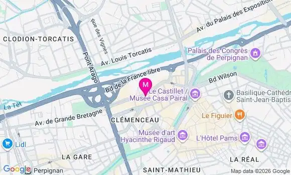 Localisation Mtre Pena Christine