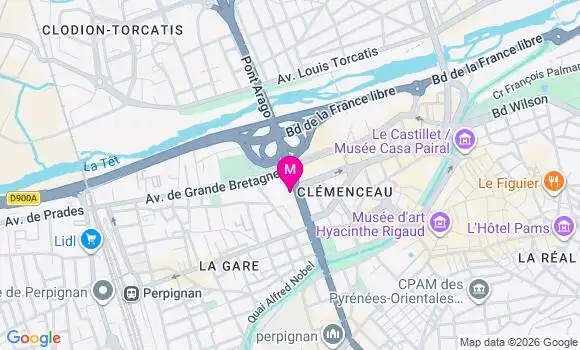 Localisation Mtre Piret Céline