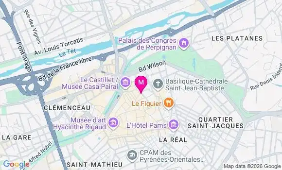 Localisation Mtre Valls Ramounet