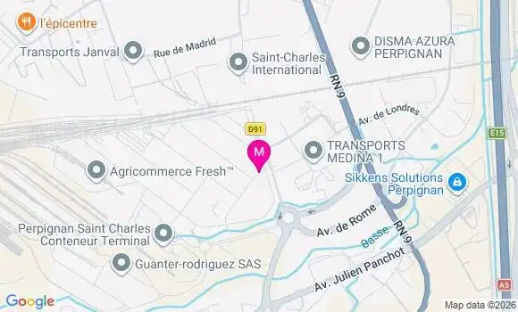 Localisation Mtre Wastiaux Audrey